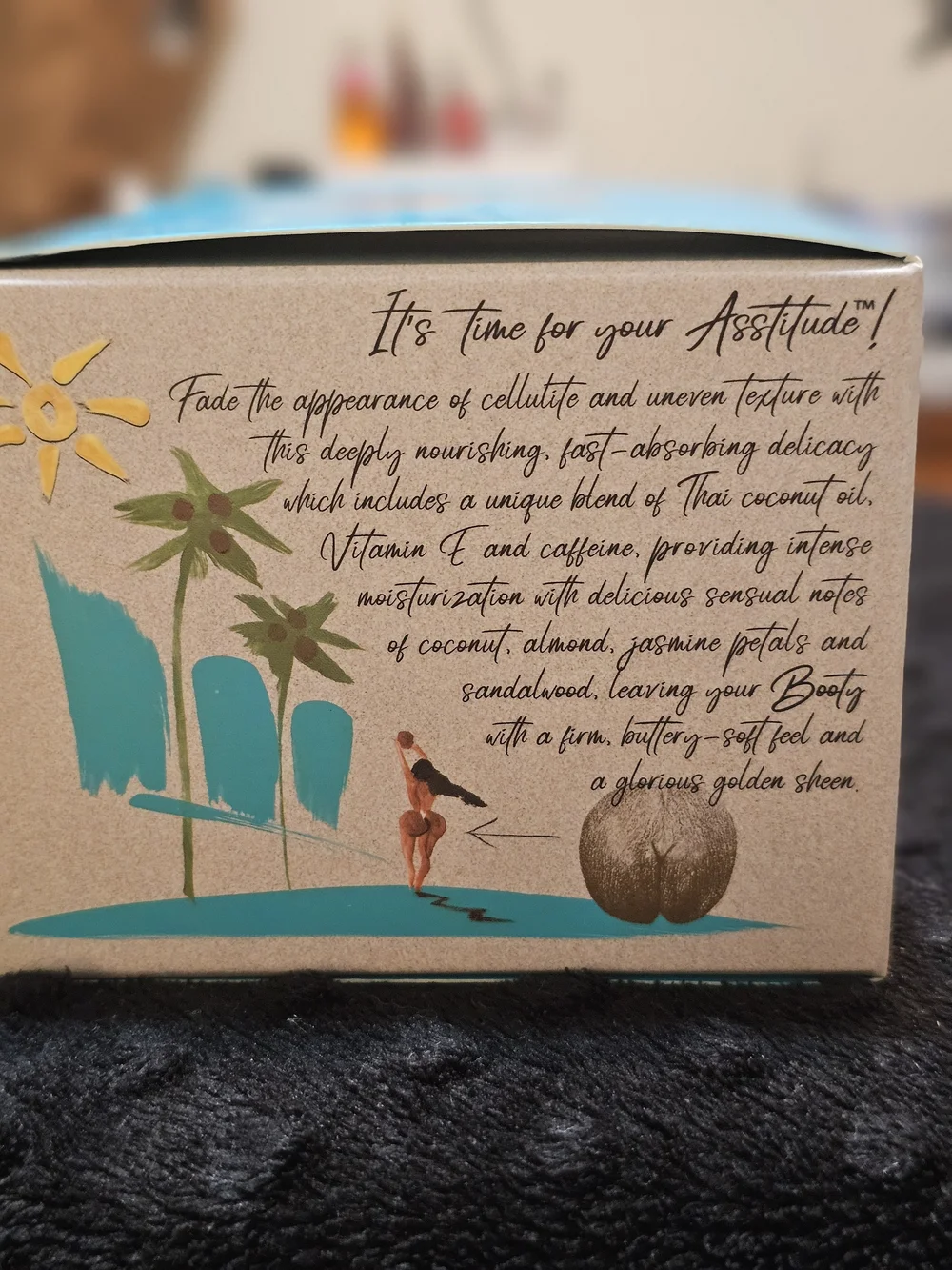 Twerk Crème Hydrating Moisturizer — Blue & Brown